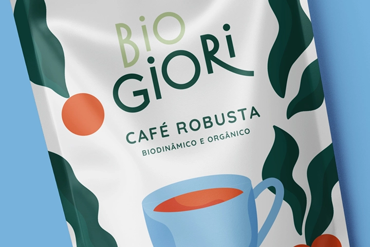 Embalagens Café Bio Giori